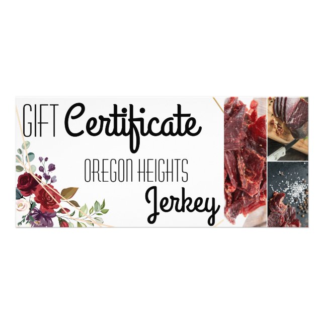 Panfleto 25 pacotes de certificados de oferta para empresas (Frente)