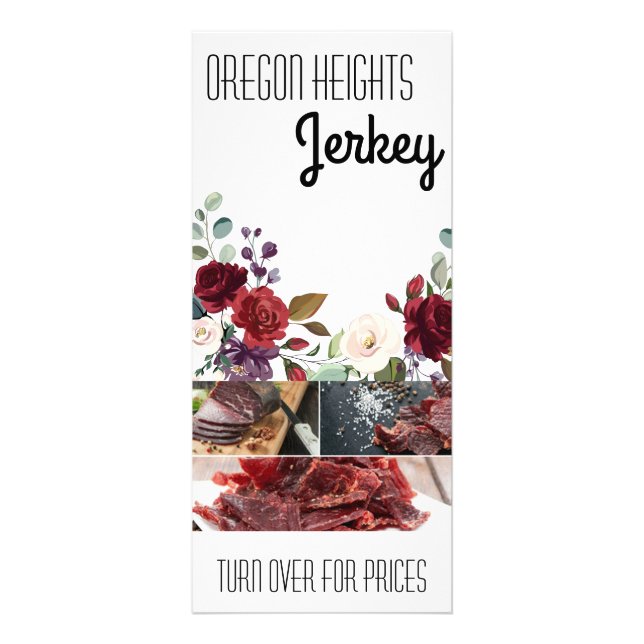 Panfleto 25 pacotes de preços empresariais White Roses Dour (Frente)