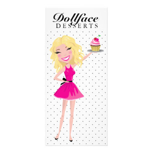 Panfleto 311 sobremesas Blondie de Dollface pontilham o