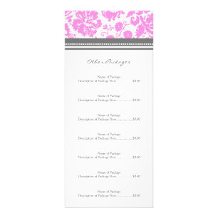 Panfleto A cremalheira feita sob encomenda do salão de