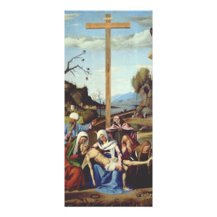 Panfleto A Deposição de Jesus Cristo Arte de Ícone Sagrado