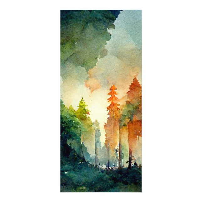 Panfleto A Floresta (natureza) (Frente)