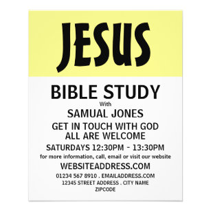 Panfleto Advertido Moderno, Classe de Bíblia Crist