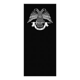 Panfleto Águia com duas cabeças como símbolo Masônico