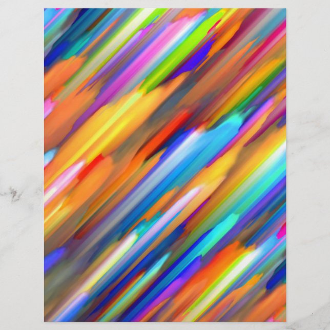 Panfleto Arte digital colorida que salta o G391 (Frente)