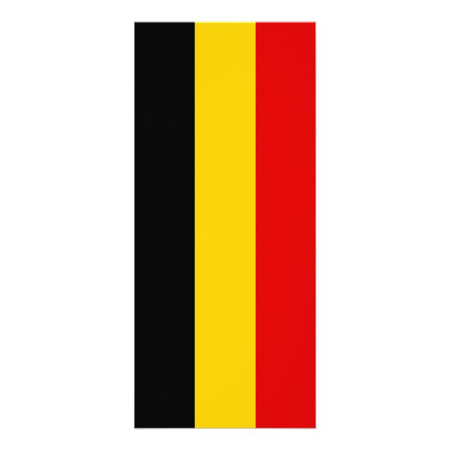 Panfleto Bandeira da Bélgica (Frente)