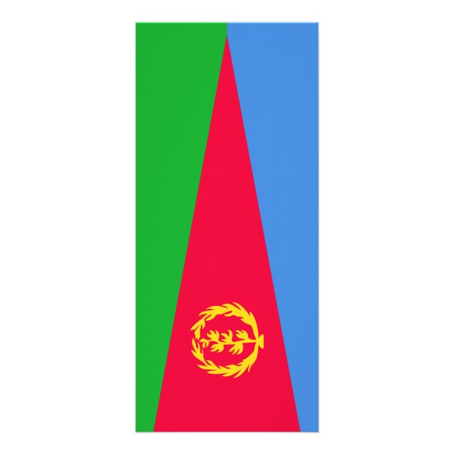 Panfleto Bandeira da Eritreia (Frente)