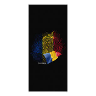 Panfleto bandeira da Romênia