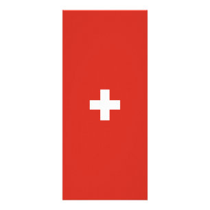 Panfleto bandeira da Suíça