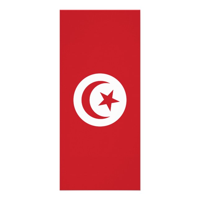 Panfleto Bandeira da Tunísia (Verso)