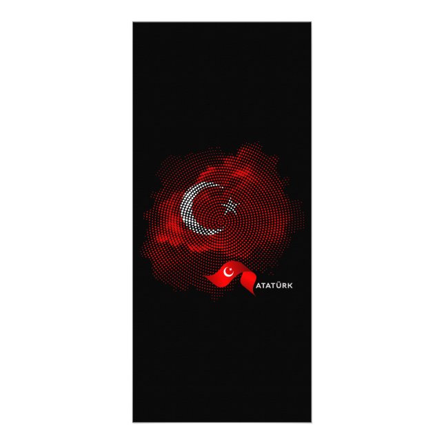 Panfleto Bandeira da Turquia (Frente)