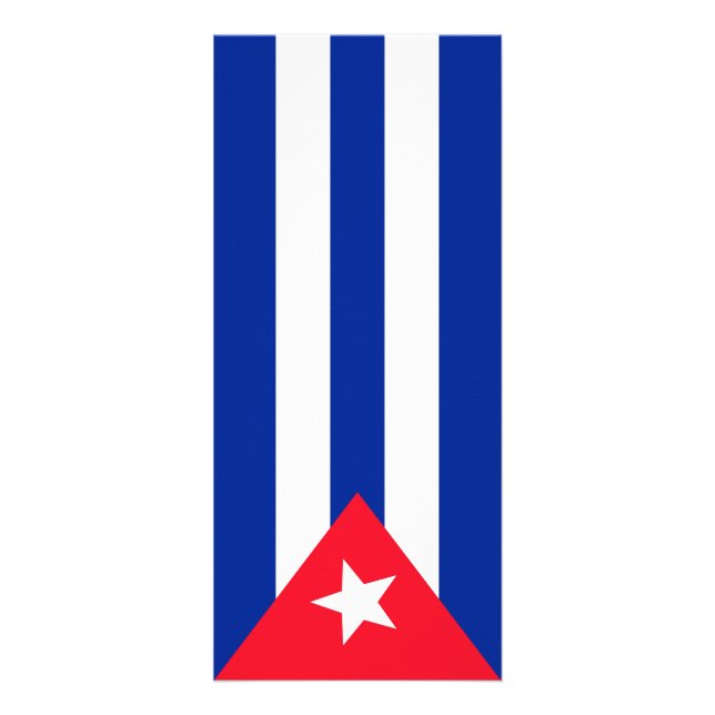 Panfleto Bandeira de Cuba (Frente)