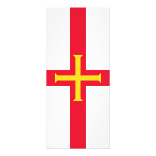 Panfleto bandeira de Guernsey