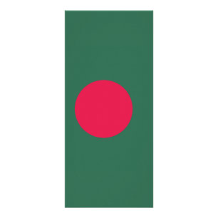 Panfleto bandeira do Bangladesh