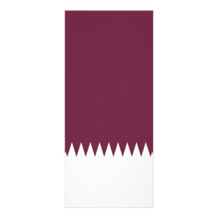 Panfleto bandeira do Qatar