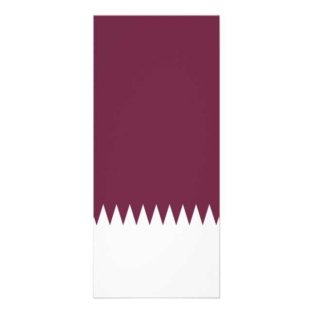 Panfleto bandeira do Qatar (Frente)