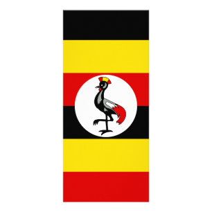 Panfleto Bandeira do Uganda