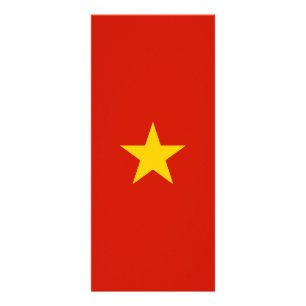 Panfleto bandeira do Vietnã