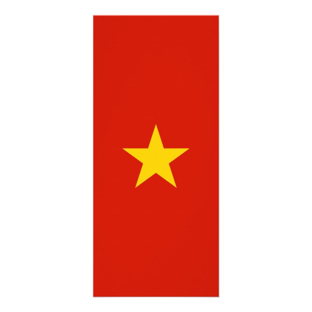 Panfleto bandeira do Vietname (Frente)