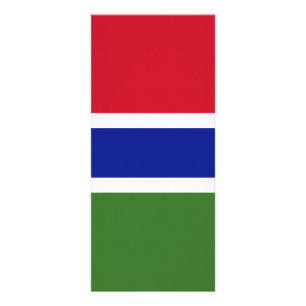 Panfleto Bandeira Gâmbia