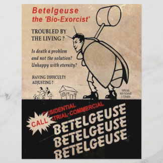Panfleto Bio-exorcista - Betelguese
