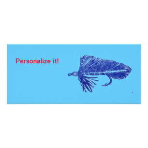 Panfleto Blue Matuka stream, mosca amarrada, arte de pesca