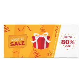 Panfleto Boxing Day with Exclusive Gift Voucher