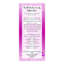 Buffet de doces fuchsia rosa quente