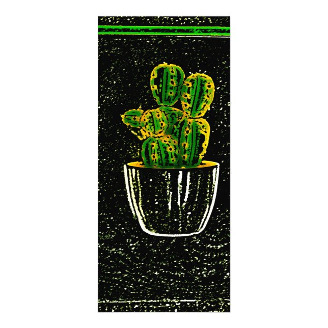 Panfleto Cacto desenhado (Frente)