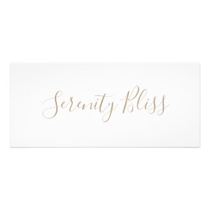 Panfleto Caligrafia Simples de Script Manuscrito