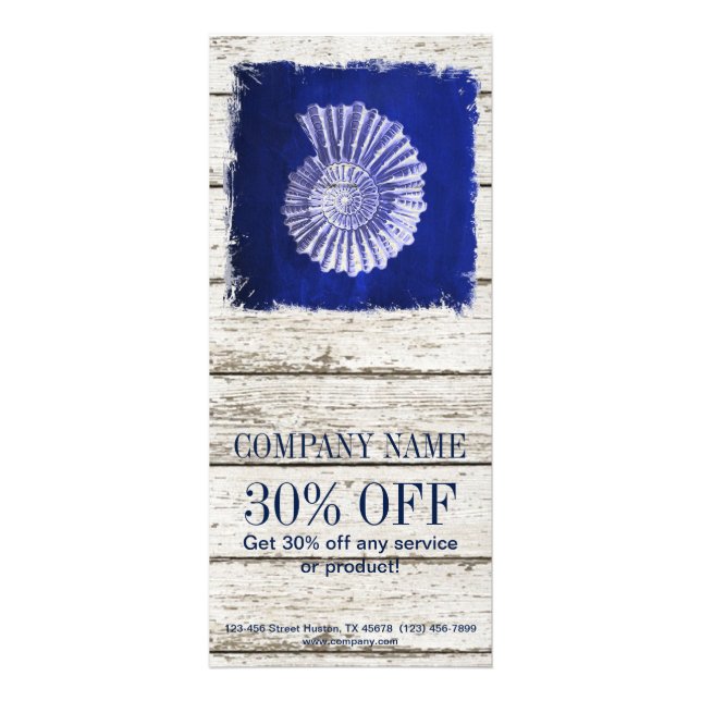 Panfleto cardume da praia madeira azul-náutica (Frente)