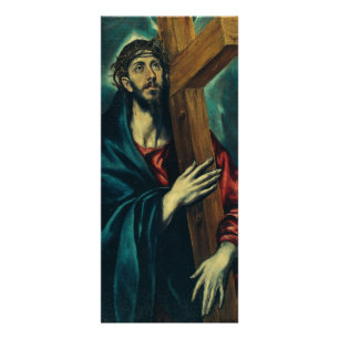 Panfleto Carregando cristo da cruz por El Greco