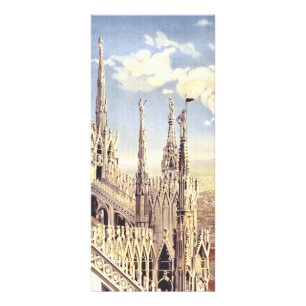 Panfleto Catedral Milão Duomo Natividade da Santo Mary