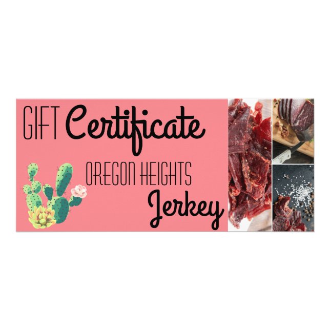 Panfleto Certificado de oferta para empresas de 25 pacotes  (Frente)