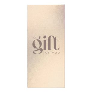 Panfleto Certificado de Presente Elegante de Glitter Dourad