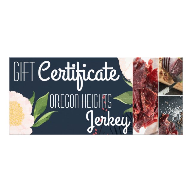 Panfleto Certificado de presente para empresas de 25 pacote (Frente)