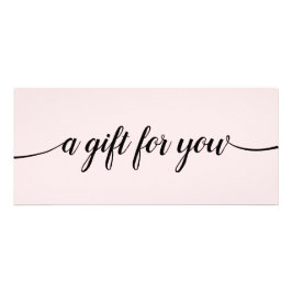 Panfleto Certificado SpA-Gift de Caligrafia com Script Rosa