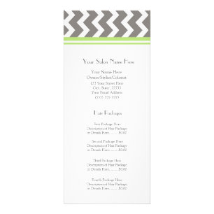 Panfleto Cinza feito sob encomenda Chevron do limão dos