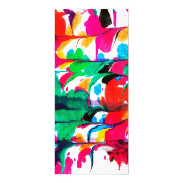 Panfleto Corações coloridos (Frente)