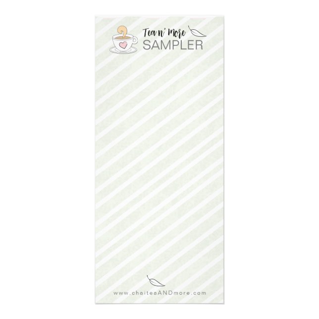 Panfleto Criar amostra de produto (Frente)