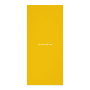 Panfleto Crie Seu Próprio Design Amarelo Personalizado