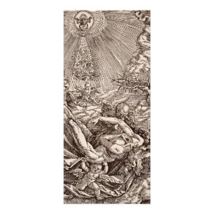 Panfleto Cristo para o céu por anjos