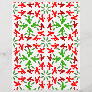 Panfleto da Loja de Cachorro Natal Poodle