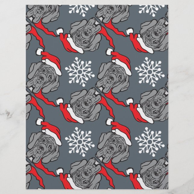 Panfleto da Loja de Natal do Cão (Frente)