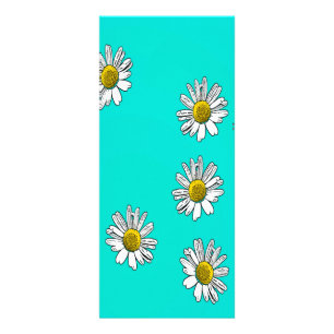 Panfleto Daisies desenhadas