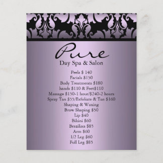 Panfleto Damask Roxo