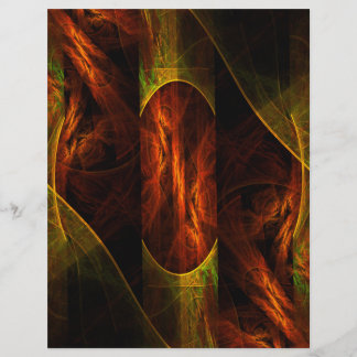 Panfleto de Abstrato de Arte Mágica