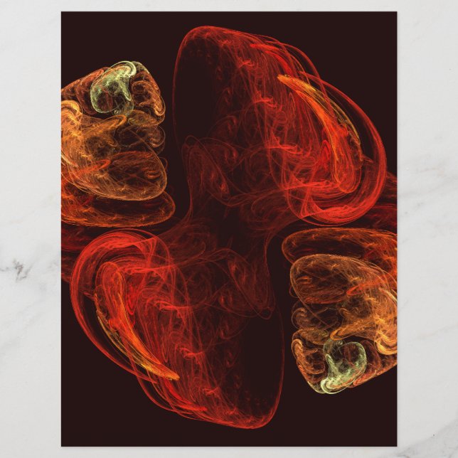 Panfleto de Abstrato de Metamorfose (Frente)