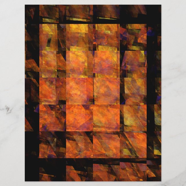 Panfleto de Abstrato de Parede (Frente)