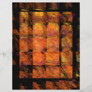 Panfleto de Arte Abstrata A Parede